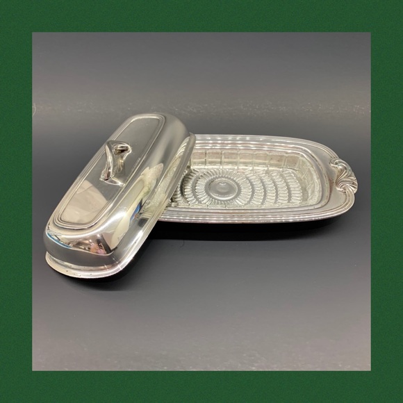 Tudor Plate Oneida Vintage Butter Dish
